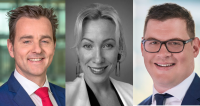 Rene Paulussen (PwC), Josephine Eiserman (Trustmoore) and Sebastiaan Hooghiemstra (Loyens &amp; Loeff)