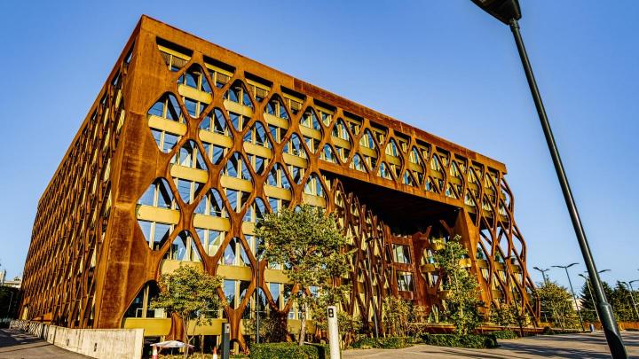 KPMG Luxembourg&#039;s head offices in the Kirchberg district. Photo: KPMG.