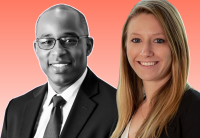 Richard Change (Allvue Systems) en Emily Kisak (ILPA).