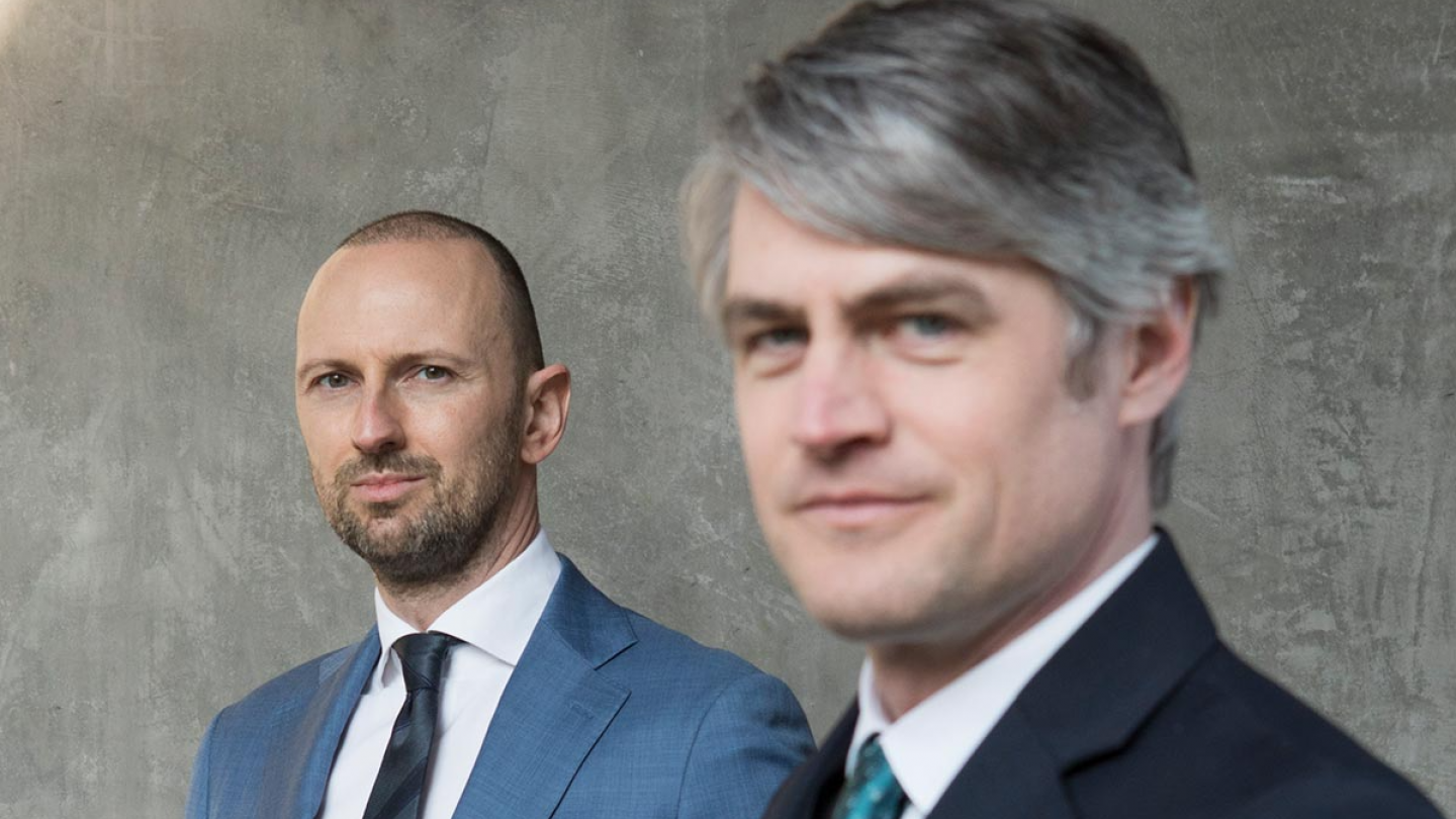Sven Nelis en Guillaume Deknudt Sven Nelis en Guillaume Deknudt