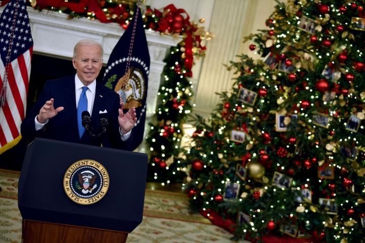 President Biden, december 2021