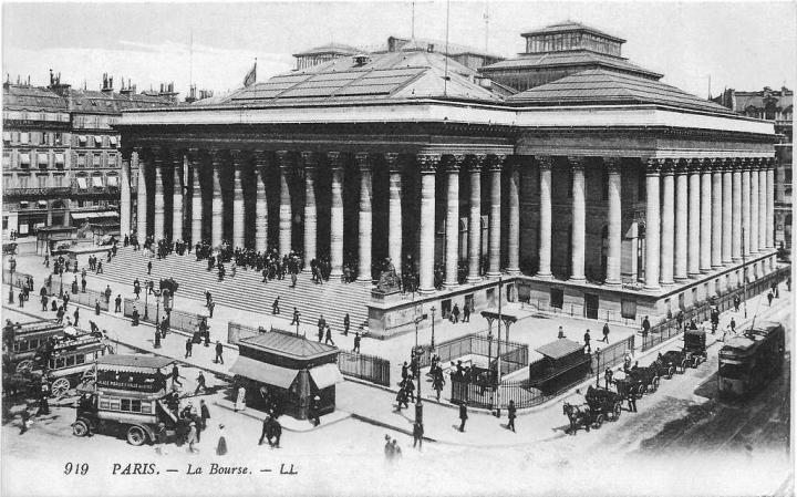 Paris la bourse - Public Domain - Wikimedia Commons via Picryl.com