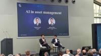 Aurélien Duval en Matthew Welch op de AI-conferentie van DPAM