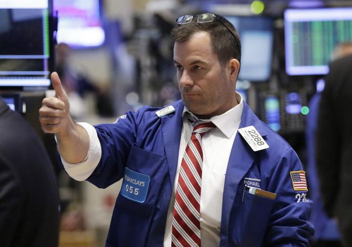 Handelaar op Wall Street