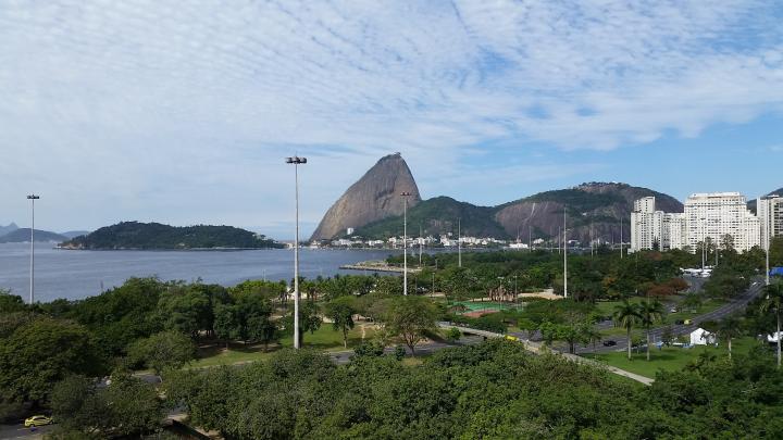Suikerbroodberg bij Rio de Janeiro.