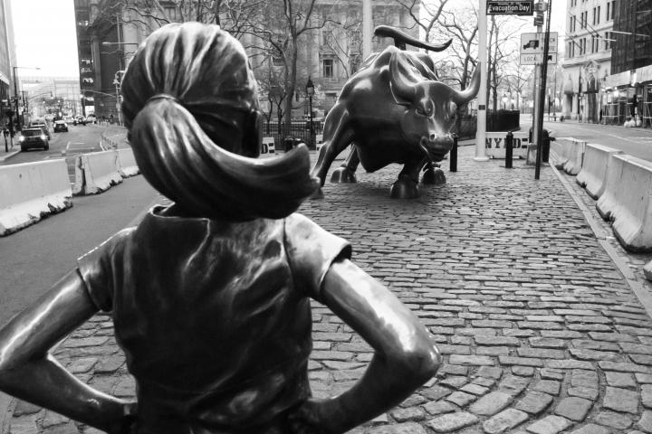 Wall Street, photo by Daniel Lloyd Blunk-Fernández, via Unsplash