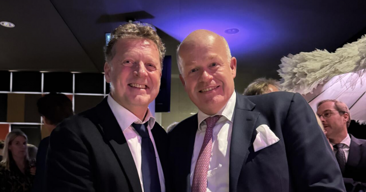 Jeroen van Lom en Frederik Redelé, foto via Linkedin