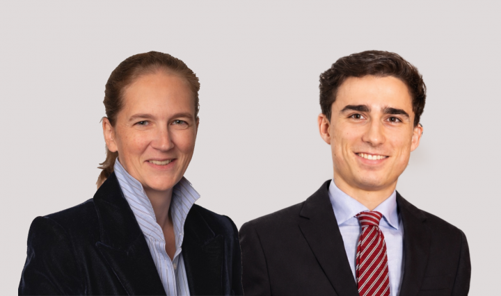 Eléonore de Potesta (credit to Valentine Woronoff) and Gaspard Salluron--Besnard