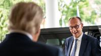 Duits bondskanselier Friedrich Merz bij Donald Trump aan het Witte Huis