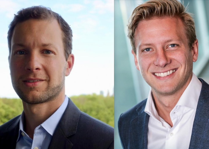 George Nijborg en Mickey Teunissen, Aegon AM