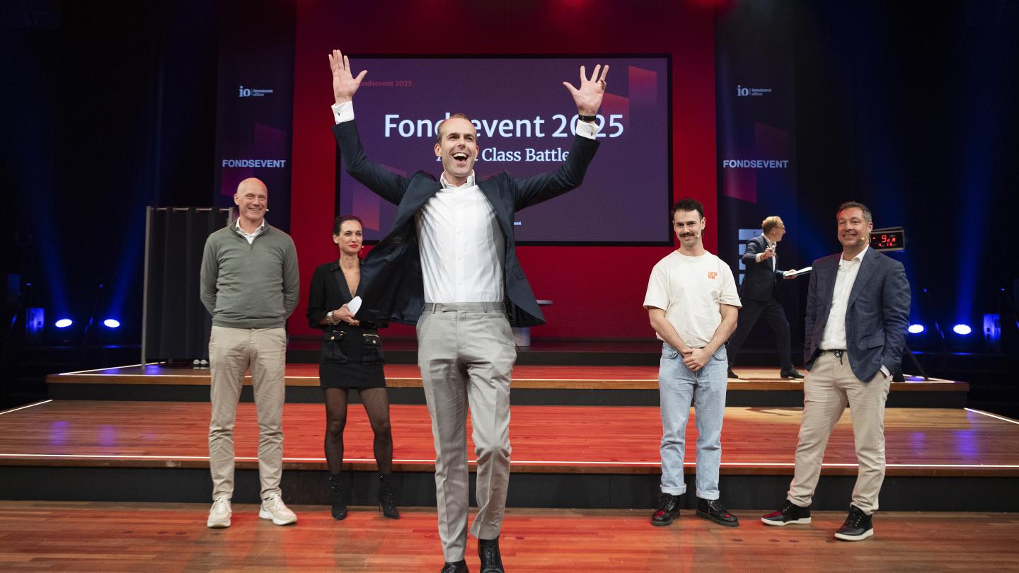 Koen Ronda (IBS) op IO's Fondsevent 2025