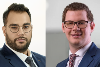 Marco Loria and Sebastiaan Hooghiemstra. Photo: Loyens &amp; Loeff Luxembourg.