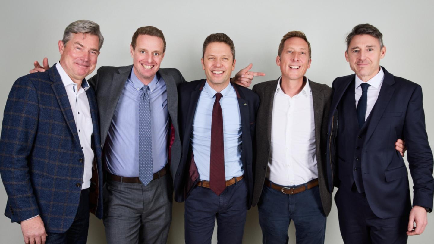 Xavier Moulaert (Wellfin), Geoffroy de Pierpont (Pareto), Corentin Minne (Pareto), Antoine Moriau (Wellfin), Diederik Vandendriessche (Pareto)