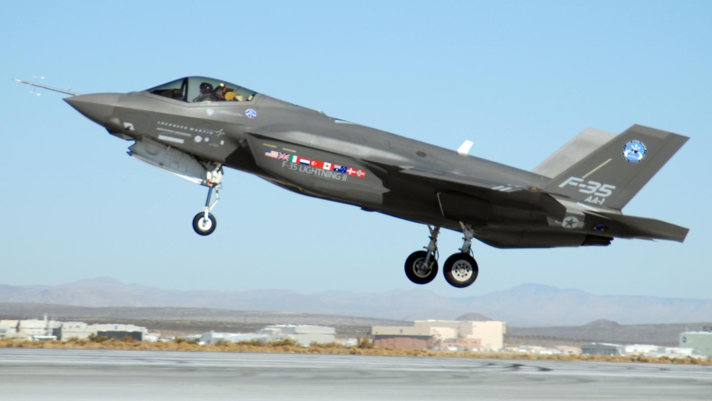 F-35 via US Air Force / Wikimedia Commons