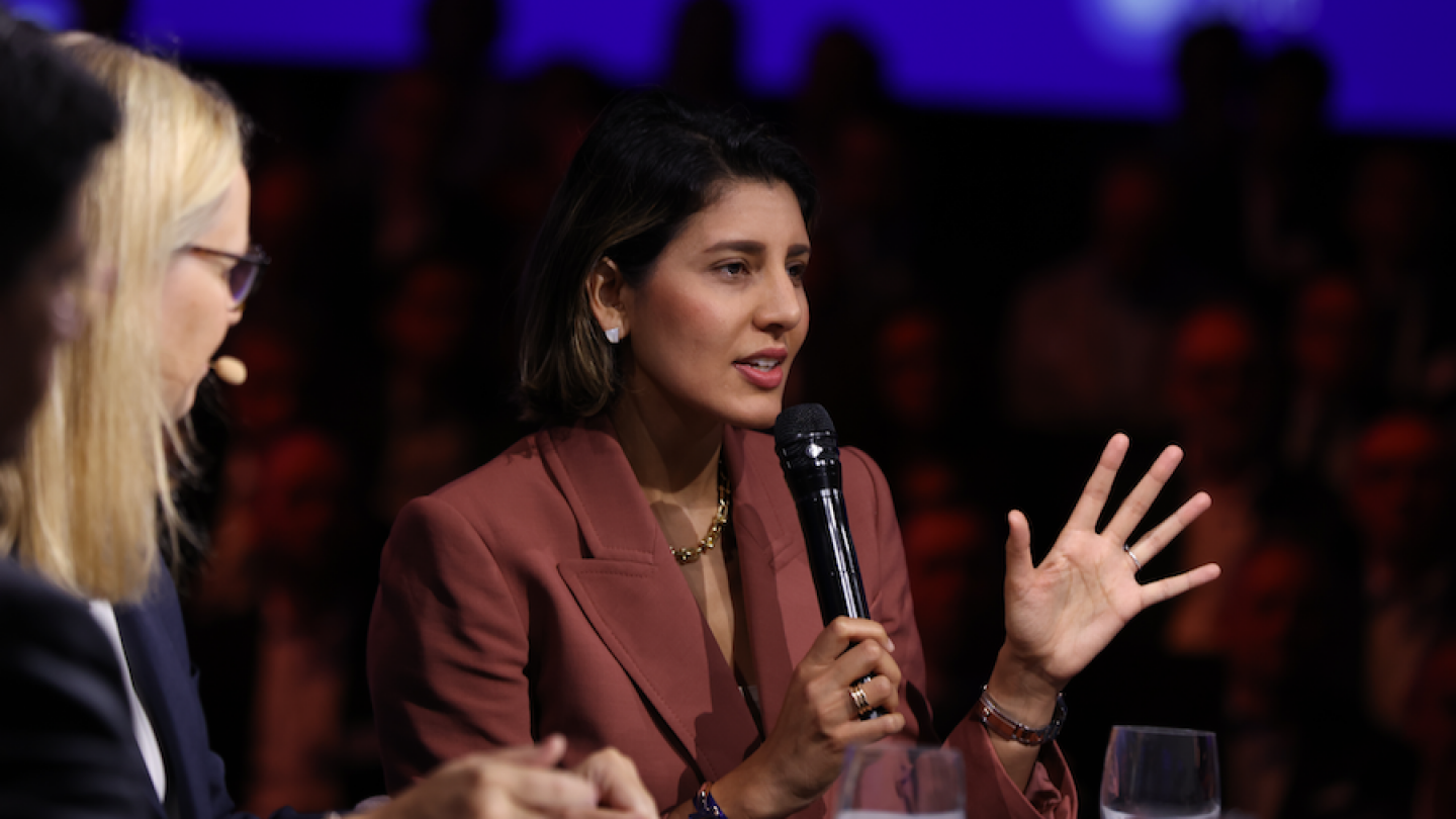 Anneka Treon on investing in Europe: "If you miss 25 years of compounding your wealth through investments, that really starts to hurt." Photo: Jeremy Fdida/Amundi.
