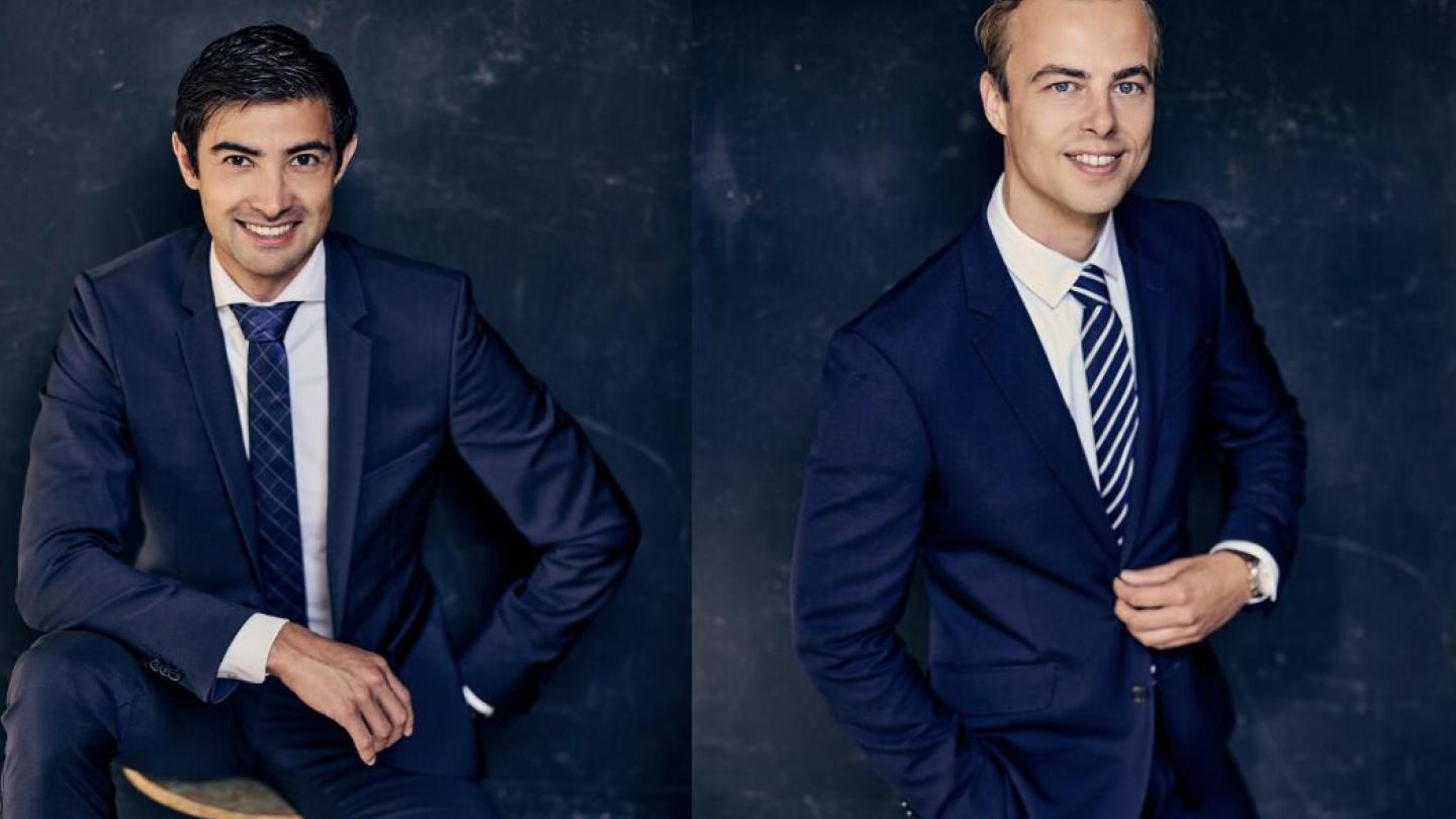 Keanu Tan en Yvo Feenstra Keanu Tan en Yvo Feenstra