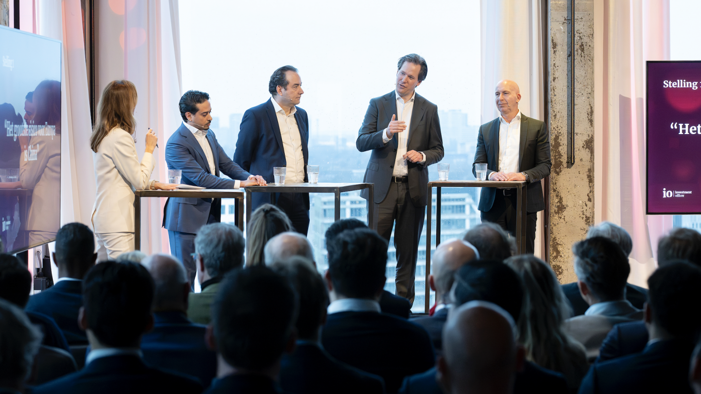 Het CIO panel tijdens Investment Officer's New Year's Perspectives 2026. Foto: Sander Nieuwenhuys. 