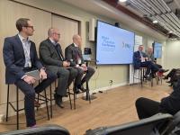 A panel at the World Pensions Conference in London last week. Photo: IO.