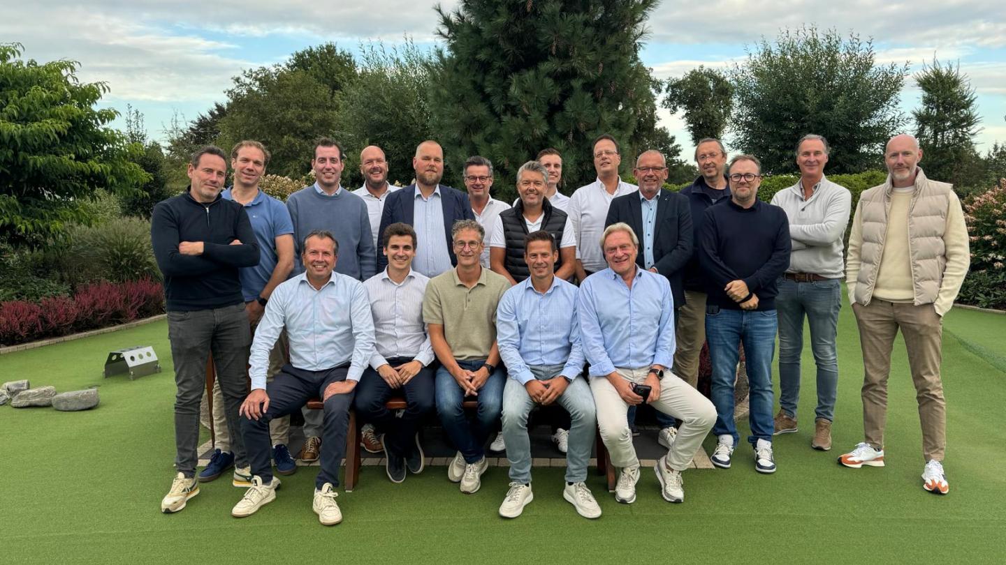 Een groot deel van de medewerkers van De Vermogensbeheerders, najaar 2025.