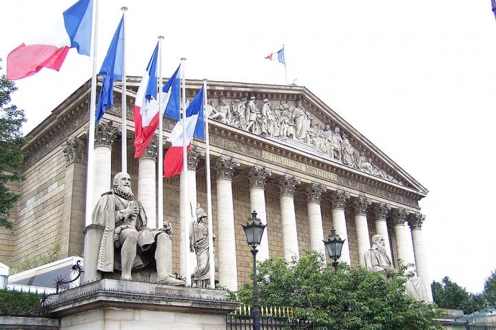 The Assemblée nationale in Paris, the French parliament. Photo: Jarosław Baranowski/Wikimedia.