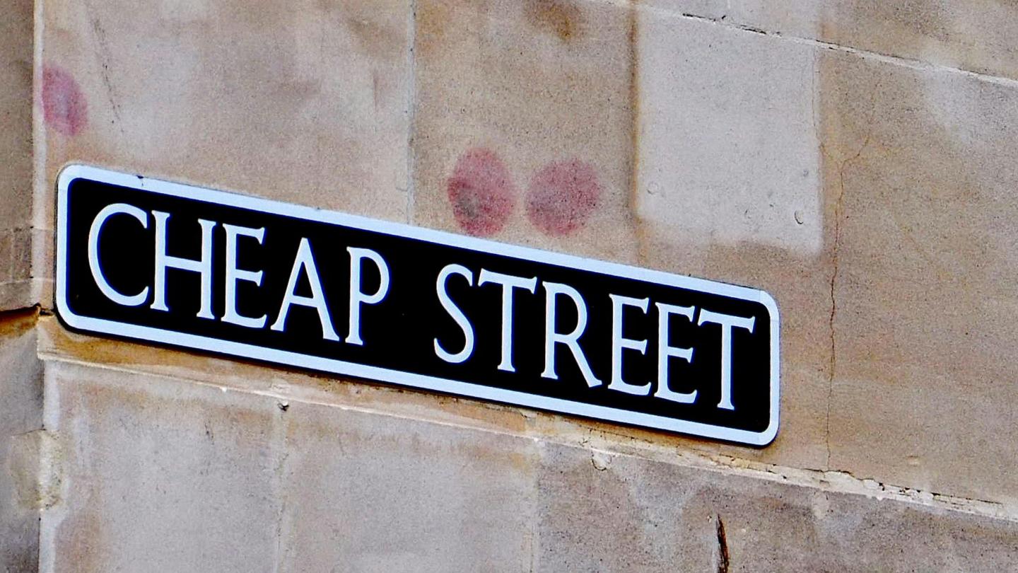 Cheap Street. Photo: Unsplash. Cheap Street. Photo: Unsplash.