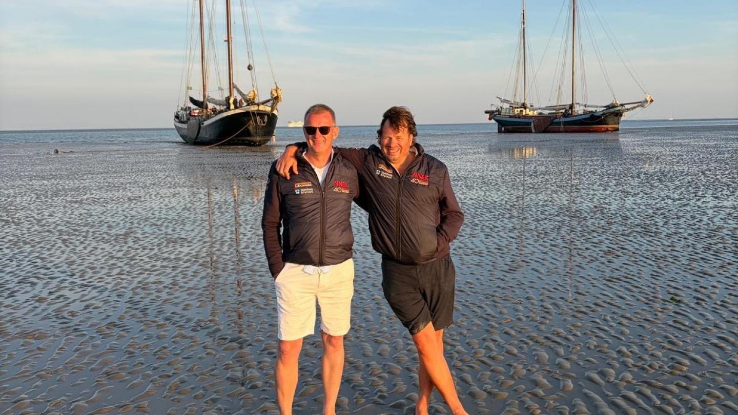 Theo Andringa en Egbert Berkhoff