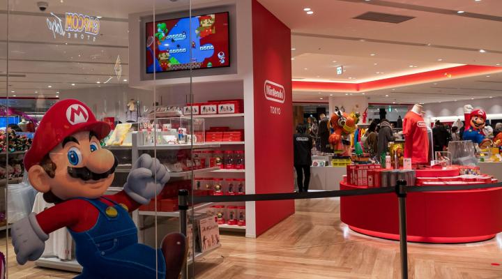Nintendo shop Tokyo - Luke Galloway via Unsplash