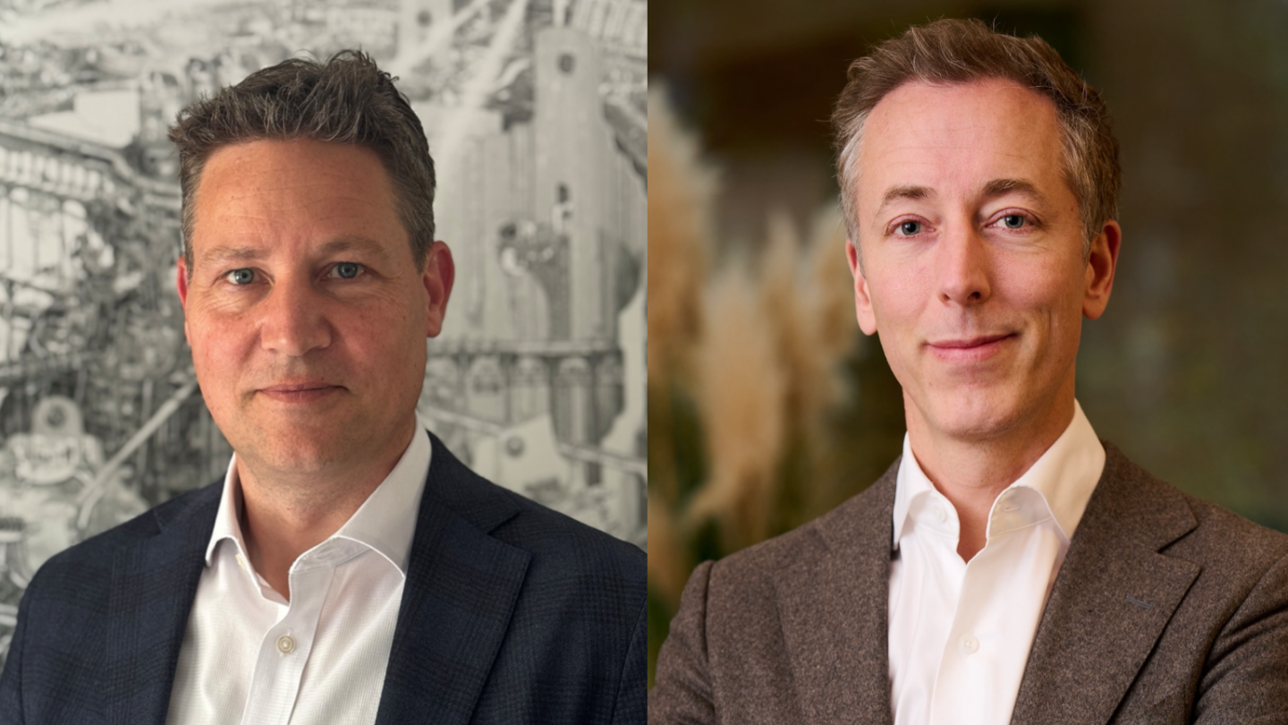 Hans van Summeren (left) and Frank de Hek. Photo: Andreas Capital/Oaklins.