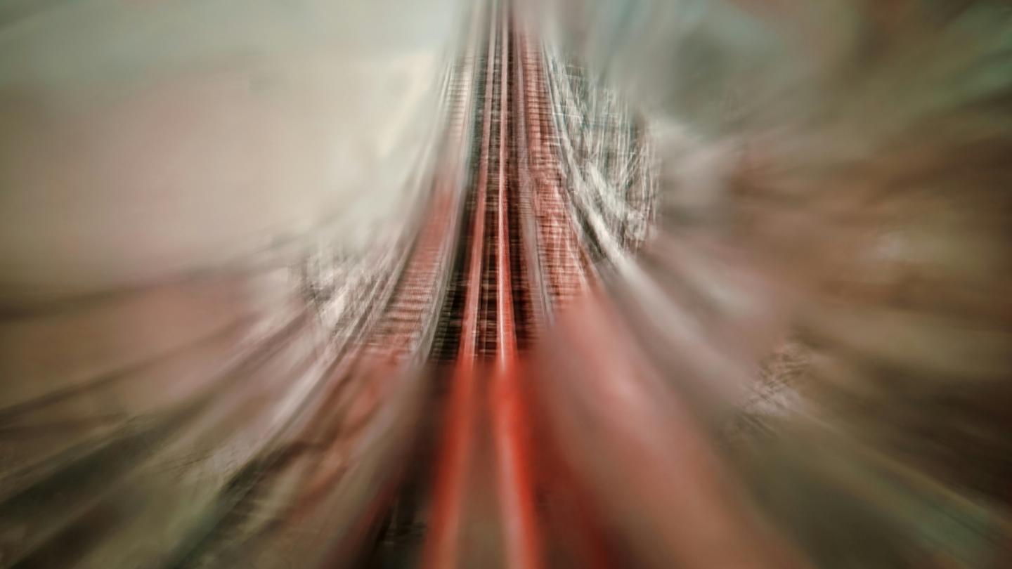 Versnelling in een achtbaan