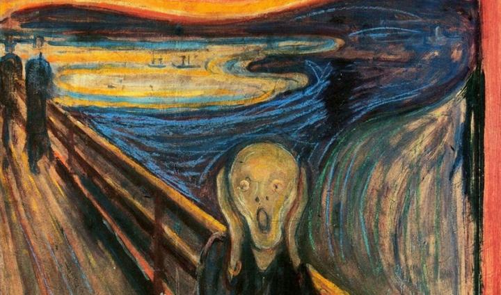 De schreeuw van Edvard Munch