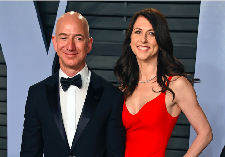 Jeff Bezos en ex-echtgenote MacKenzie