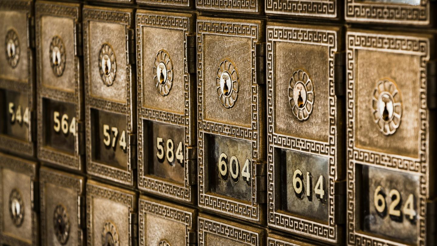 Vaults. Credit: Tim Evans / Unsplash