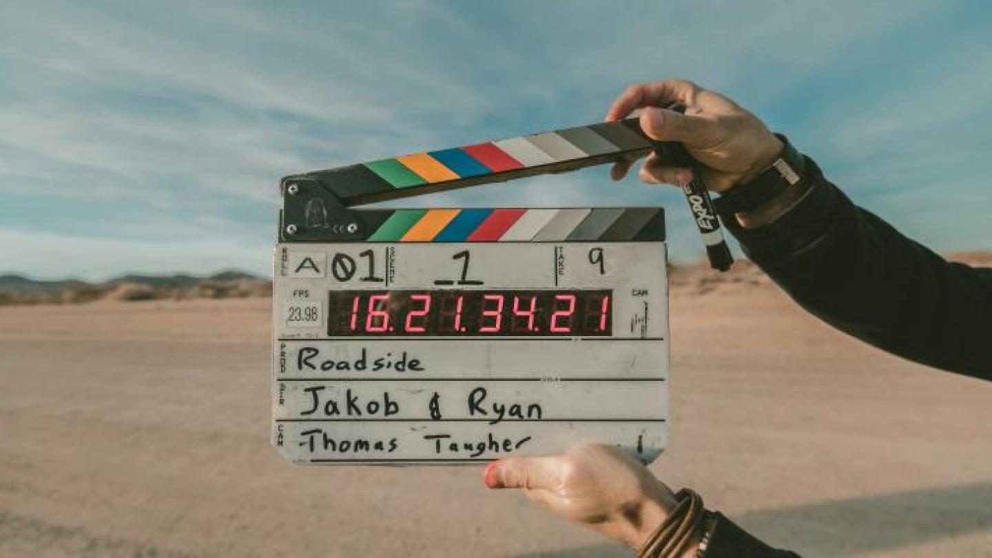 Filmproduktie. Foto via Unsplash.