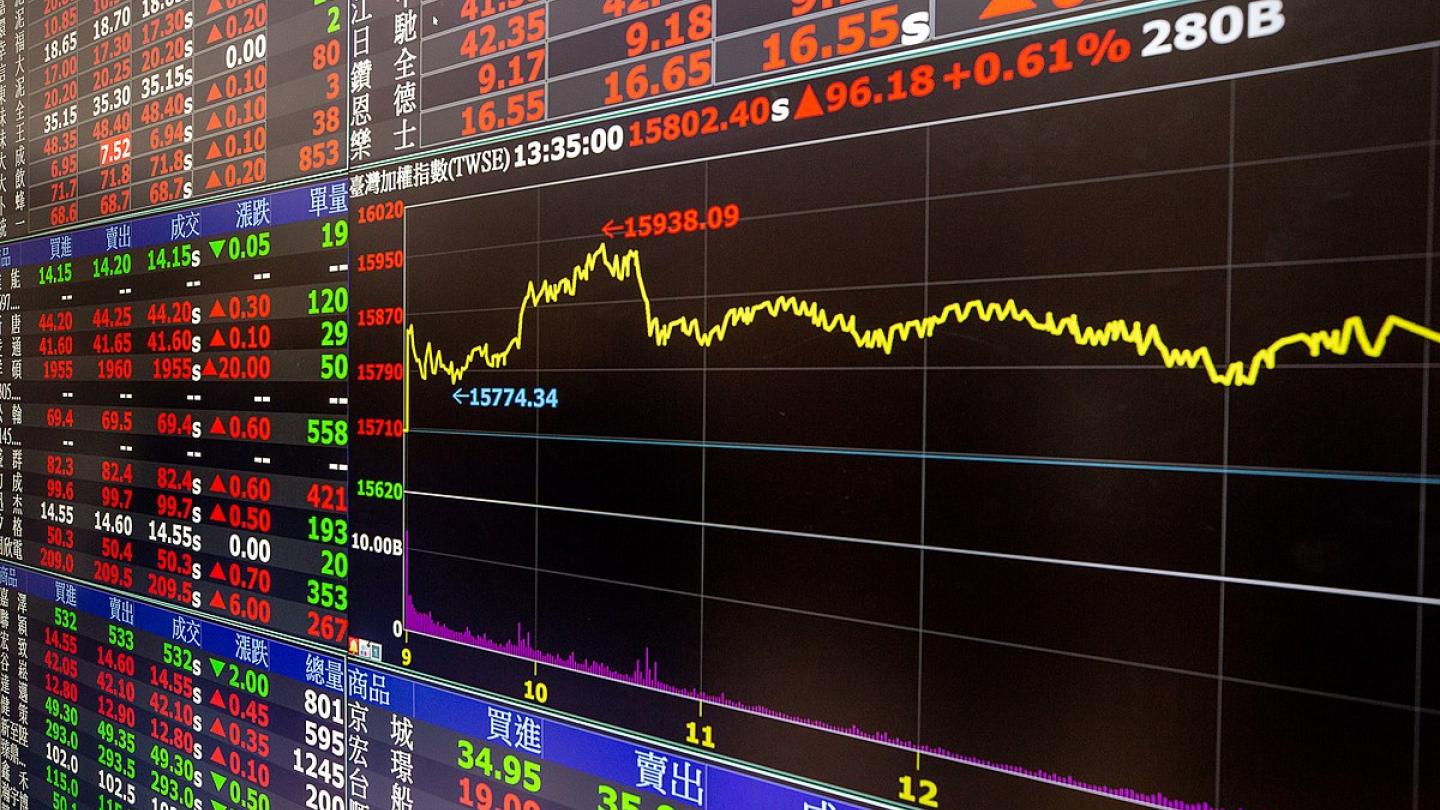 Market data on display. Image via Wikimedia.