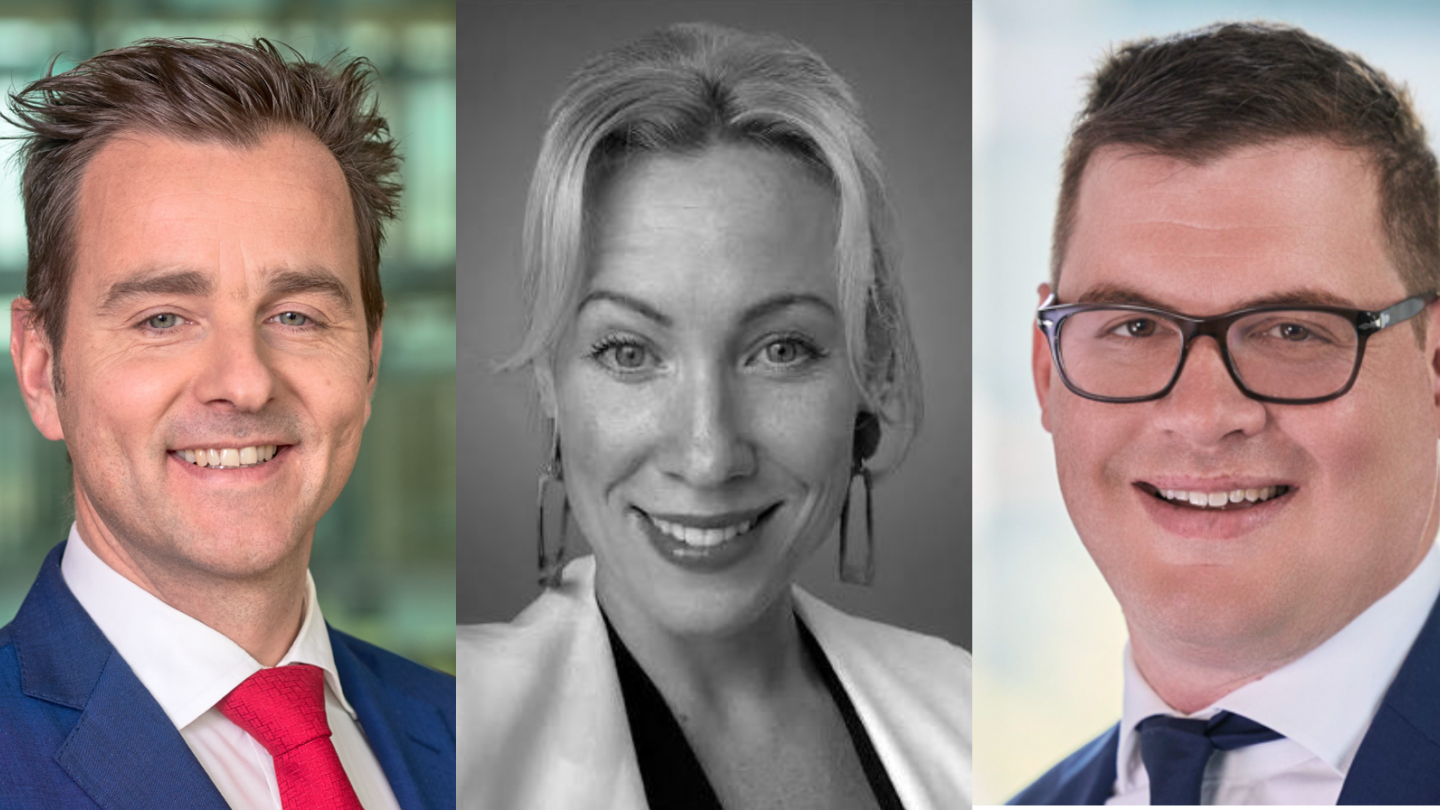 Rene Paulussen (PwC), Josephine Eiserman (Trustmoore) and Sebastiaan Hooghiemstra (Loyens & Loeff)