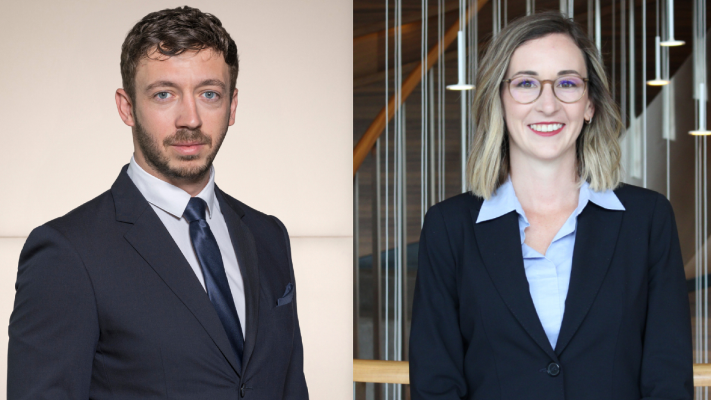 Xavier Mangeard and Anke Joubert (Arendt)