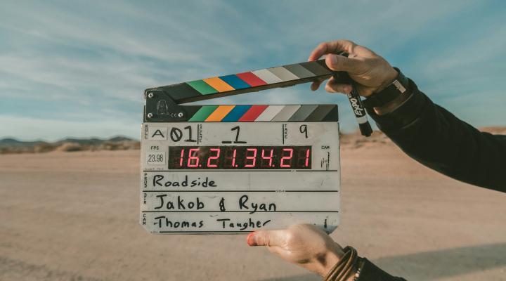 Filmproduktie. Foto via Unsplash.