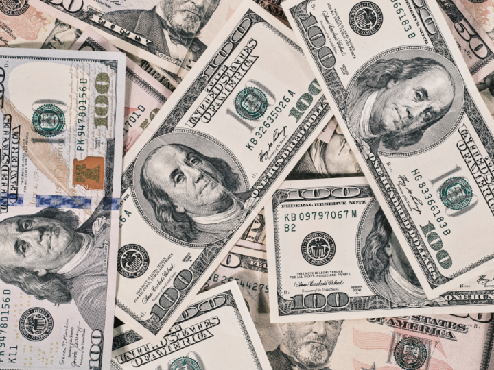 Dollars. Photo: Unsplash.