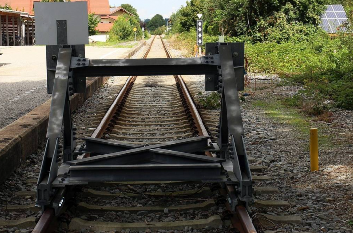Rail buffer. Photo: Picryl CC-BY-2.0