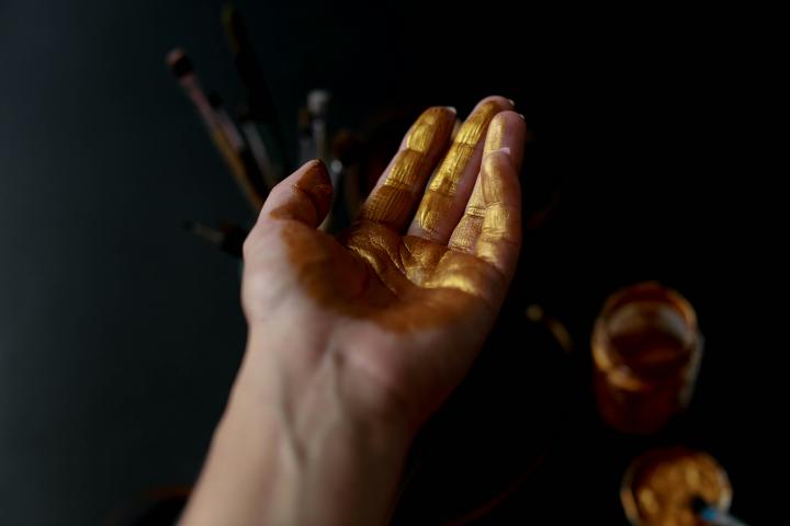 Goud, foto door MUILLU via Unsplash