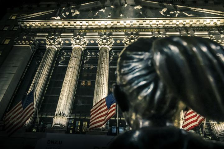 Fearless Girl, NYSE, foto door Florin Cee via Flickr