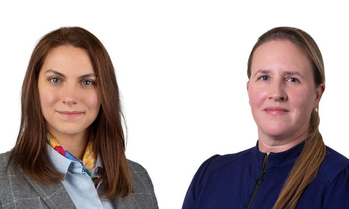Julia Lloyd and Ines Niot. Photo: NRF.