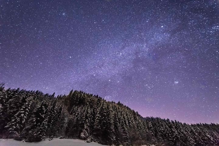 Sterrenhemel. Foto door Bas van der Horst via Unsplash