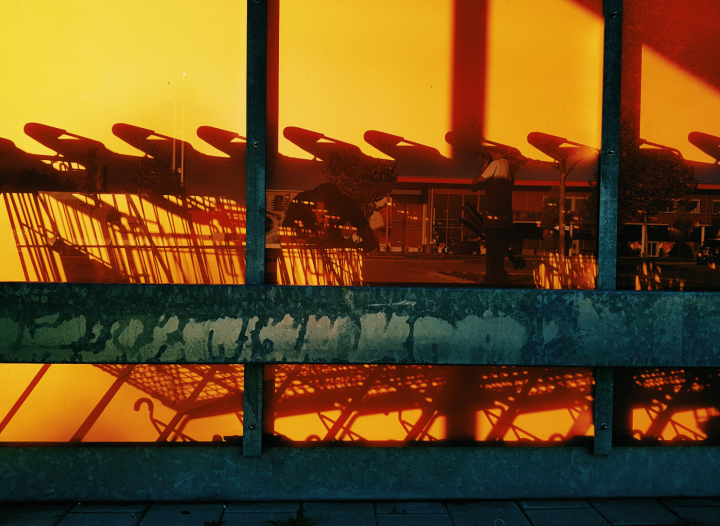 Shopping carts. Photo via Unsplash.