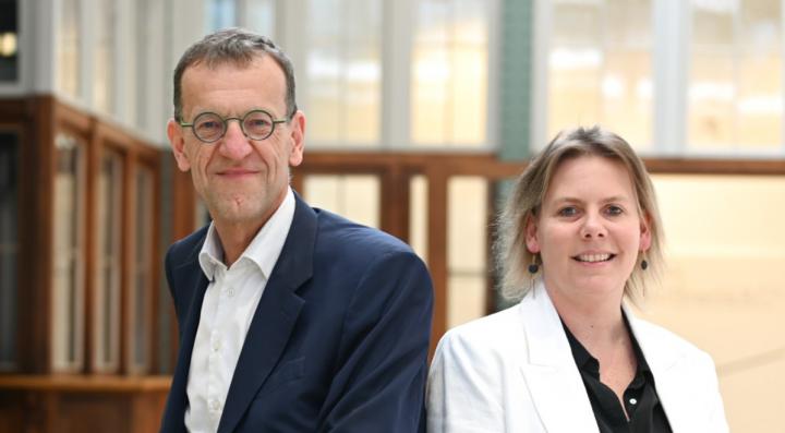 Dirk Wouters (Bank Van Breda) &amp; Sofie Spriet (Dewaele)