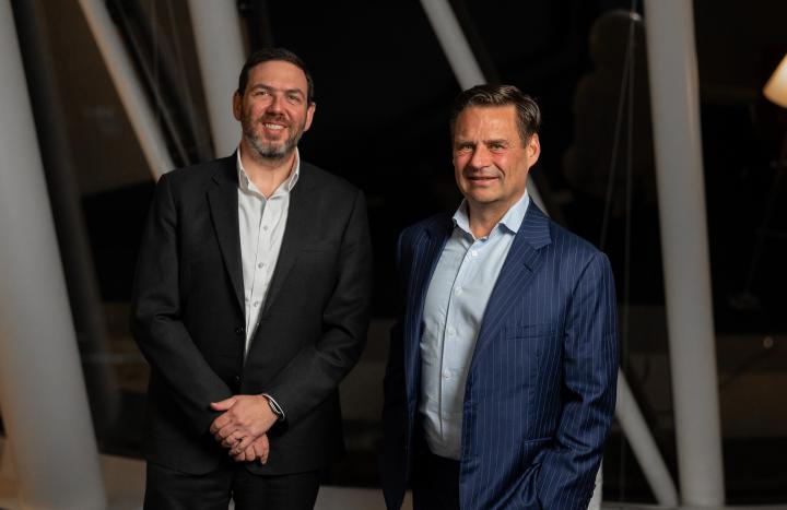 Daniel Belfer (ceo Safra) en Kim Fournais (ceo Saxo).