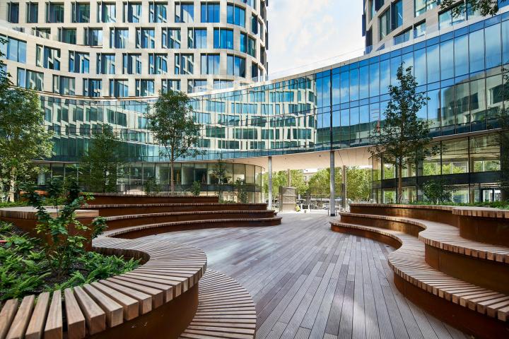 Quatuor, het gebouw in Brussel waar Triodos zijn hoofdzetel heeft
