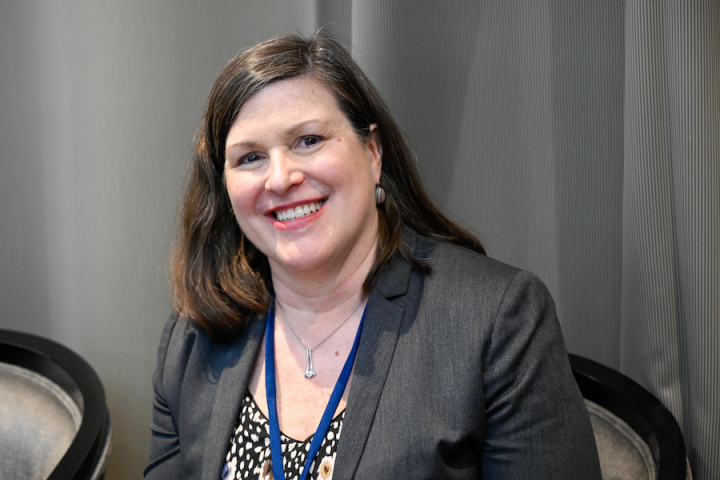 Lynda Schweitzer, co-head van het global fixed income team bij Loomis, Sayles &amp; Co. Photo: Natixis.