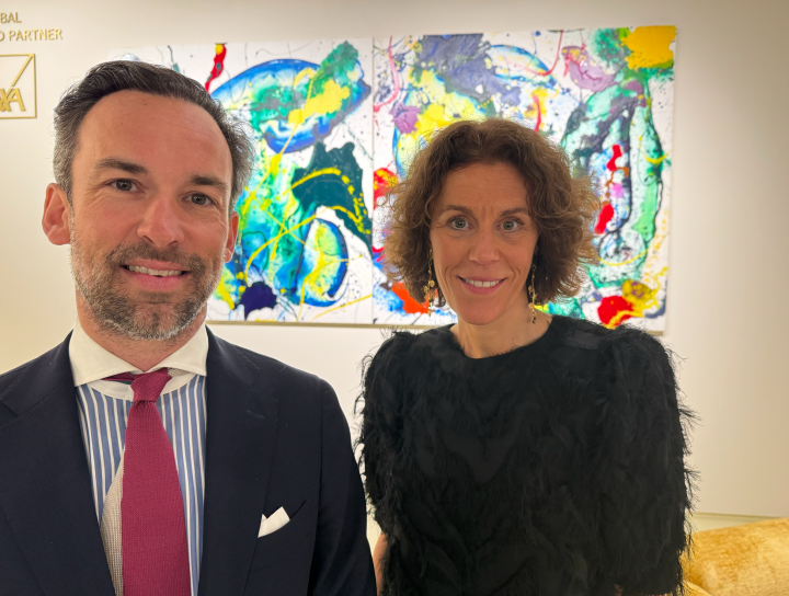 Laurent Verheyen en Patricia Dillen van het Antwerpse verzekeringsmakelaarshuis Jean Verheyen.