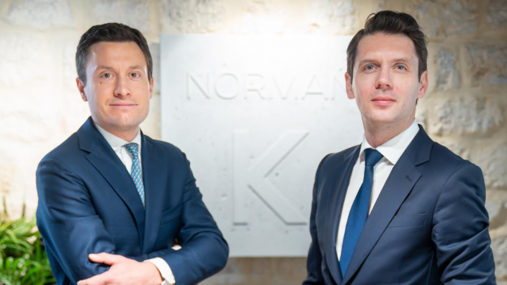 The Luxembourg team at Norman K: Nicolas Mayer and Nicolas L’Hermite (right). Photo: Norman K.